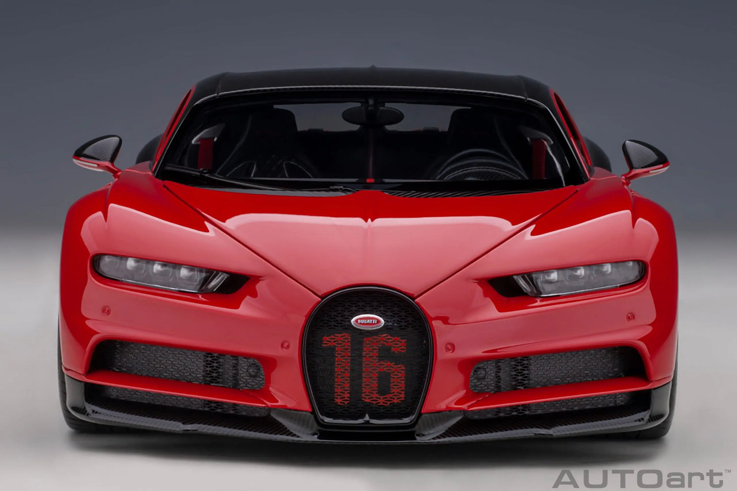 AUTOART New model 1/18 scale BUGATTI CHIRON SPORT 2019 Sports car model Static display Collection gift