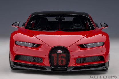 AUTOART New model 1/18 scale BUGATTI CHIRON SPORT 2019 Sports car model Static display Collection gift