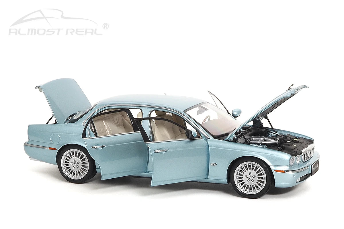 Almost Real AR 1/18 Jaguar XJ6 X350 Car models give gifts to friends Adult toys Birthday gifts to friends Company show metal