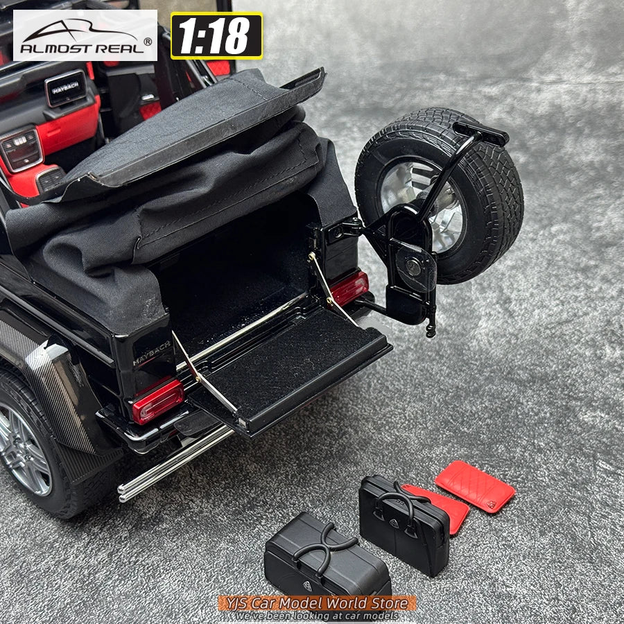 Almost Real diecast model 1:18 G 650 Landaulet G650 SUV car model alloy collection gift to friends and family