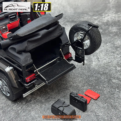 Almost Real diecast model 1:18 G 650 Landaulet G650 SUV car model alloy collection gift to friends and family