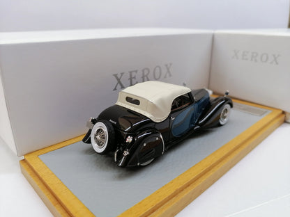 XEROX 1:43 Bugatti Type 57 1936 Classic Cars Limited 49pcs Worldwide Resin Metal Static Car Model Toy Gift