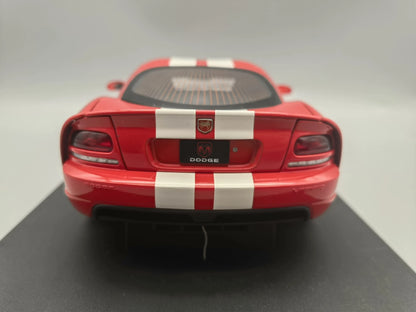 Autoart 1:18 VIPER SRT-10 COUPE 2006 Red/Black Simulation Limited Edition All Open Alloy Metal Static Car Model Toy Gift