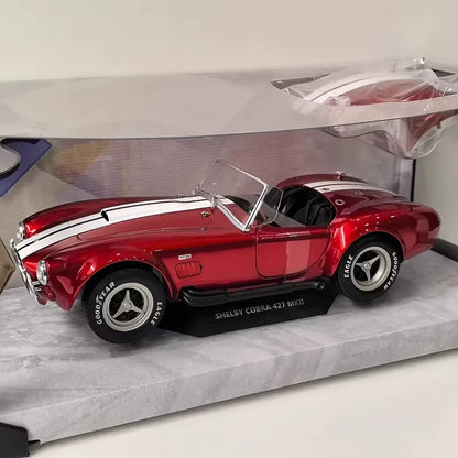 Solido 1/18 Scale SHELBY COBRA 427 1965 Alloy Car Model Static Collection Decorated Holiday Gifts Toys Souvenir Gift