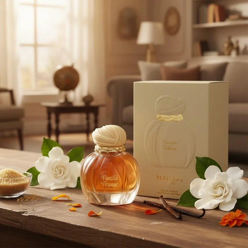 100ml Oriental Sweet Unisex Perfume Long-Lasting Luxurious Warm Scent Voyage Caramel Jasmine Honey Amber Vanilla Musk Essence