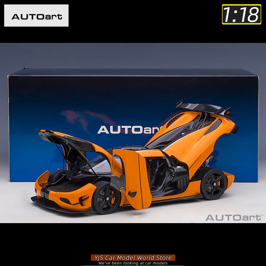 Autoart model 1/18 Scale New KOENIGSEGG AGERA RS car model Static Decorative Items Gift Collection