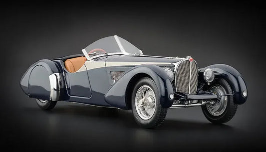 CMC 1/18 BUGATTI Type 57SC Corsica Roadster 1938 Vintage Car Model