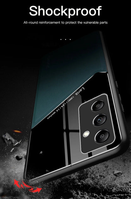 Luxury Leather Phone Case for Samsung Galaxy M14 Cover M34 M54 M13 M22 M23 M32 M33 M52 M62 Magnetic Silicone Protection Case F62
