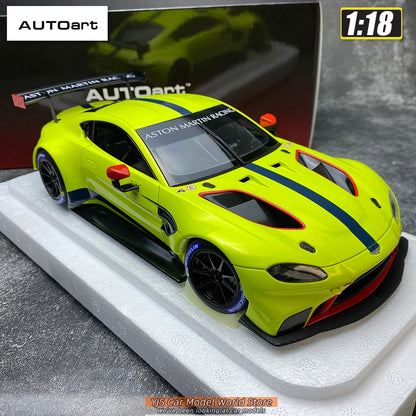 AUTOart 1/18 SCALE Aston Martin Vantage GTE Le Mans Pro 2018 Car model Static collection Furniture for display