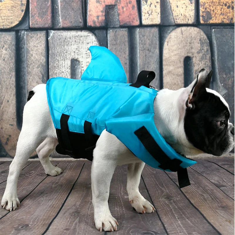 Summer Pet Swim Life Vest Jacket Adjustable Dog Swimsuit with Rescue Handle for Small Medium Dogs Ripstop Corgi Safety Clothes