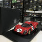 Top 1:18 Scale 330P4 1967 Sports Car Simulation Resin Car Model Toy Adult Fans Collection Gift Display Souvenir