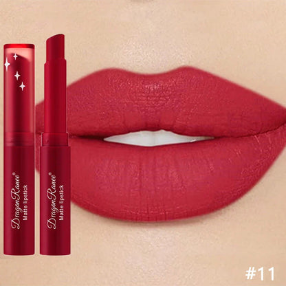 Nude Matte Waterproof Lipstick – Long‑Lasting Velvet Lip Cosmetics for Women