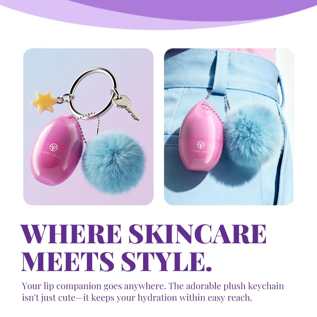 5-Color Lip Mask - Cherry & Strawberry Scented Jelly, Moisturizing Lip Care, Repair & Fade Lip Lines, For Lipitis Relief