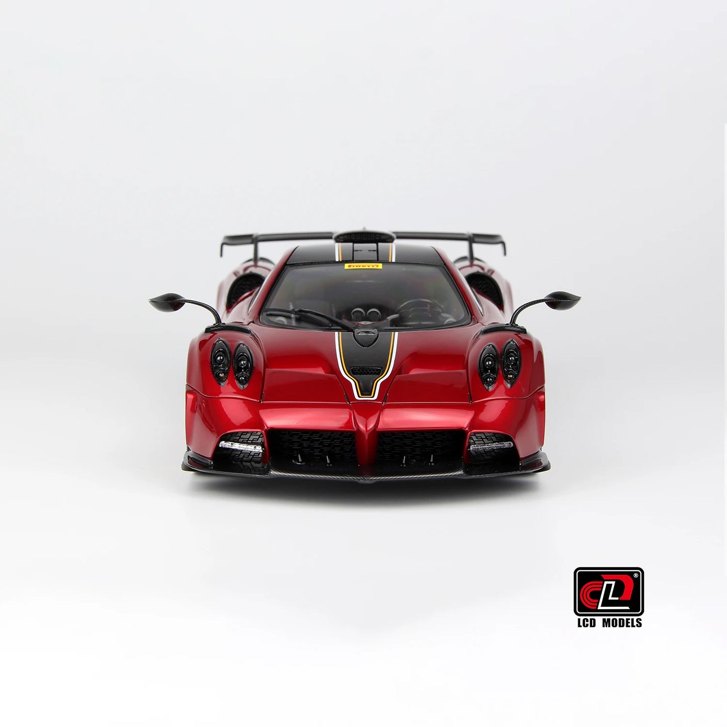 LCD CLD Diecast model 1/18 scale Pagani Imola Metal static decoration Holiday gift collection