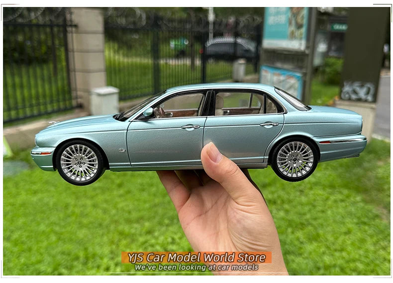 Almost Real AR 1/18 Jaguar XJ6 X350 Car models give gifts to friends Adult toys Birthday gifts to friends Company show metal