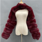 New Artificial Fur Short Fake Fur Coat Women