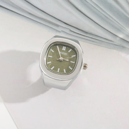 Sale Square Ring Watch Popular Models Can See The Time