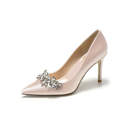Wedding Dress Crystal Bridal Shoes