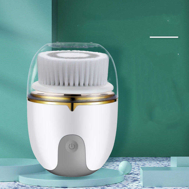 Washing Brush Electric Cleansing Instrument Interchangeable Head Makeup Brush