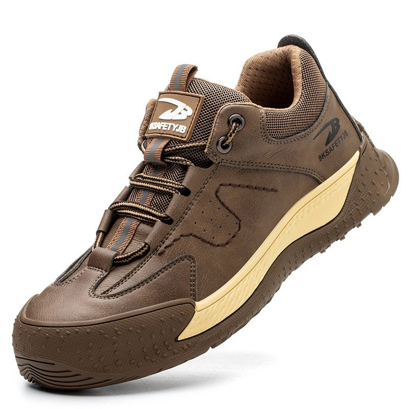 Flyknit Safety Comfortable Breathable Work Shoes