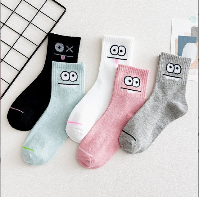Fashionable And Warm Women Socks Fall In Tube