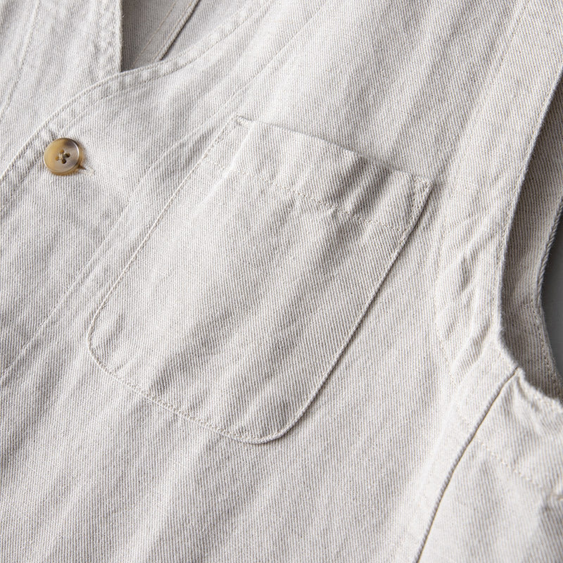 Fashion Personality New Linen Vest For Men