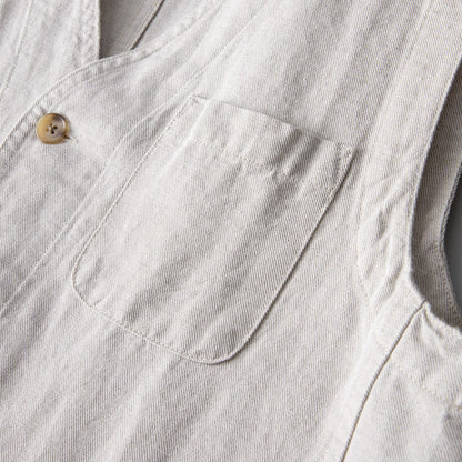 Fashion Personality New Linen Vest For Men