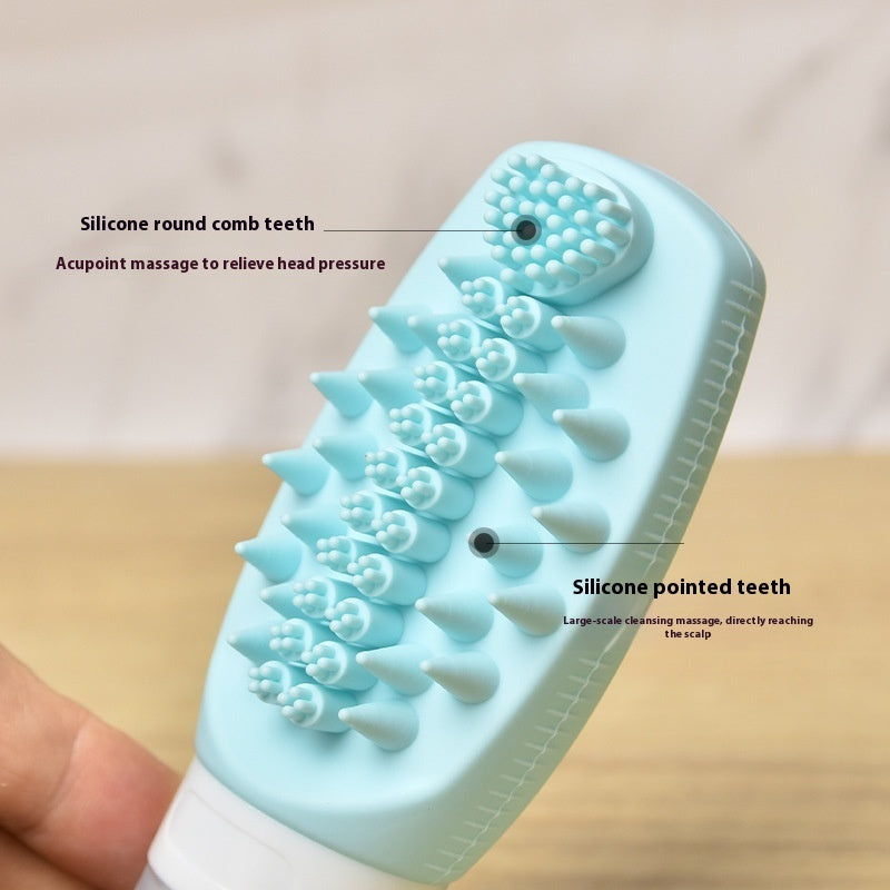 Silicone Travel Sub-bottle Multifunctional Massage Bottle Portable Bottle