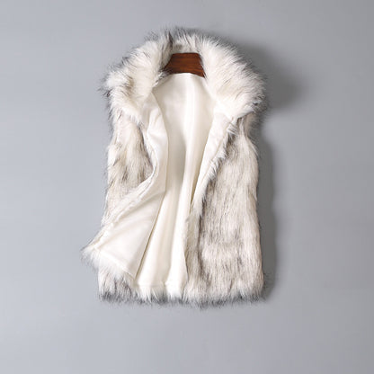 Autumn And Winter New Fur Vest Fur Vest Coat For Women