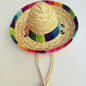 Pet Supplies Straw Woven Mini Pet Dog Straw Hat Pet Mexican Straw Hat Pet Cat Sun Hat