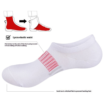 Pure Cotton Breathable Summer Thin Tight Invisible Male Socks