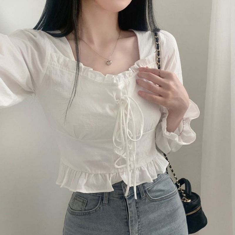 Retro Minority Simple Blouse For Women
