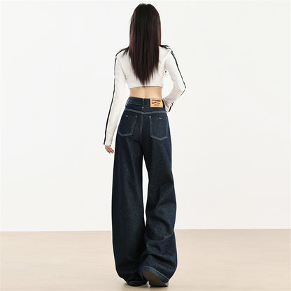 Fashion American Wide Leg Jeans For Women