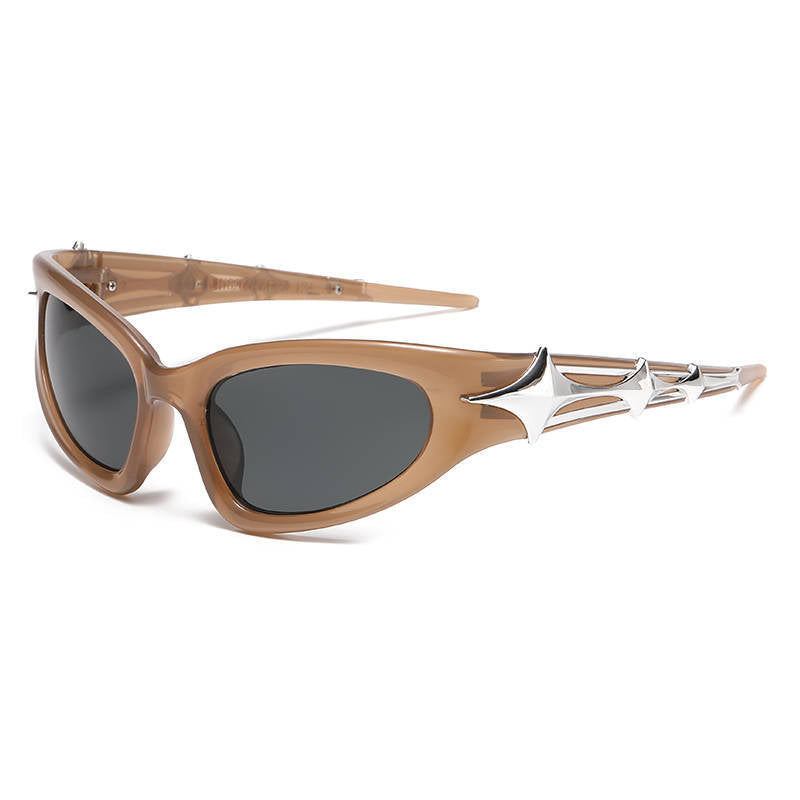 Retro Cat-eye Sunglasses For Women Star Sun Glasses