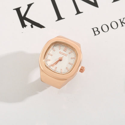 Sale Square Ring Watch Popular Models Can See The Time