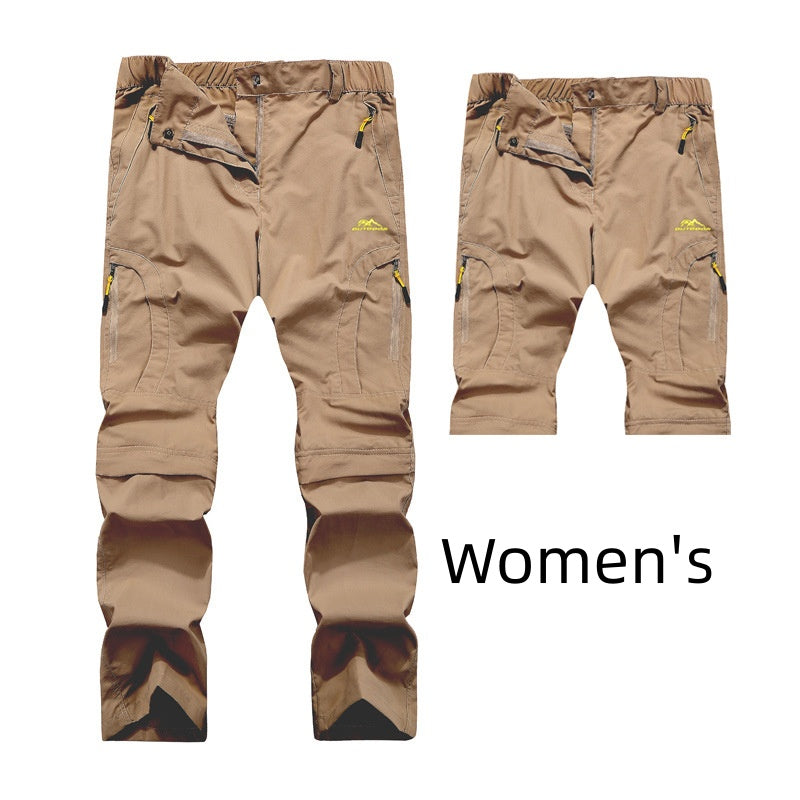 Men's And Women's Windproof Waterproof Outdoor Mountaineering Tactical Pants