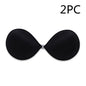 Breathable Seamless Push Up Strapless Invisible One Piece Silicone Bra