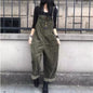 Plus Size Straight Loose Cropped Jumpsuit