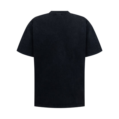 Washed Vintage Men's Loose Short Sleeve T-shirt