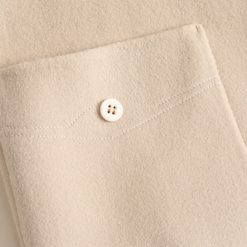 Chinese Style Traditional Mother's Woolen Coat For Women