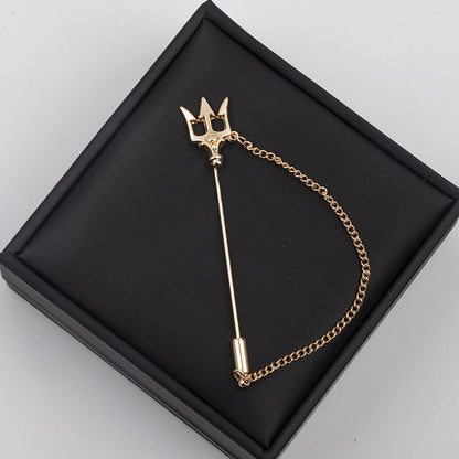 British Personality High End Badge Coat Windbreaker Pin