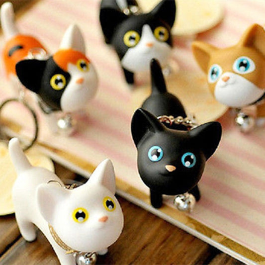 Key Ring  Cat Key Ring Couple Key Chain   Kitten Key Ring   Cat Key Ring