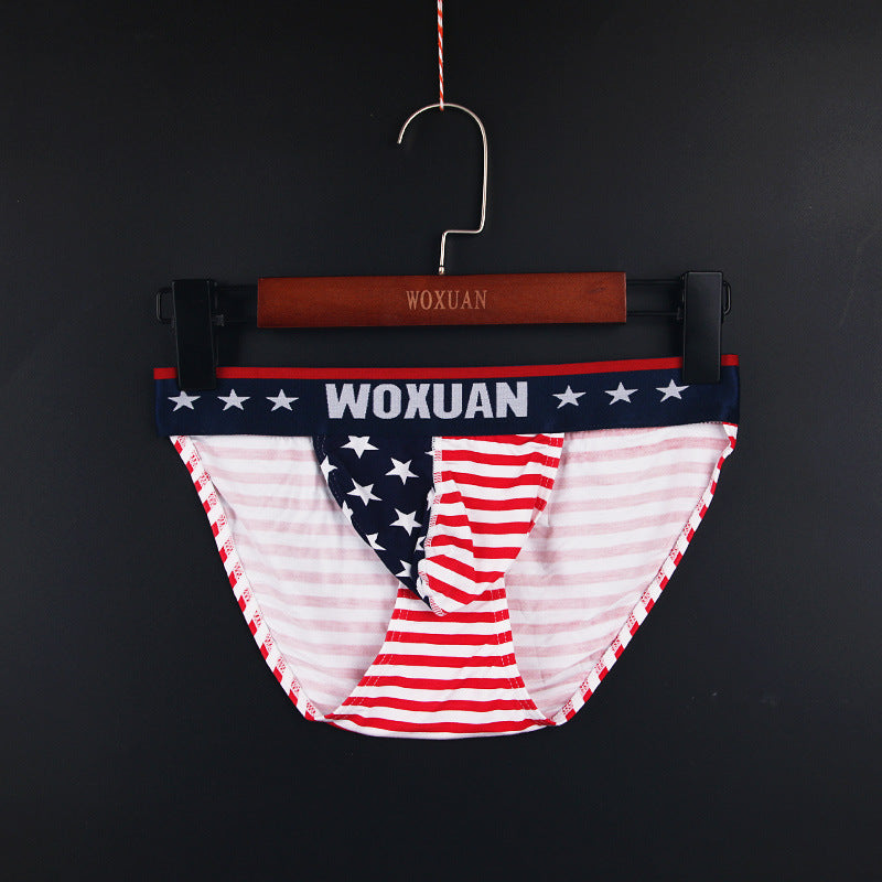 High Fork Fiber Cotton Men's Underwear Comfortable Soft Briefs