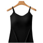 Summer Fixed Cup Without Steel Ring Outer Wear Traceless Bottoming Plus Size Slip Top Women