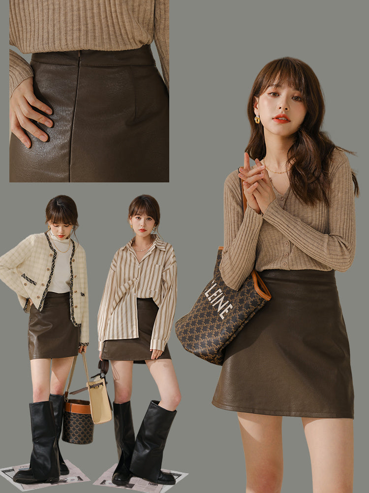 Women's Skirt With Western Style Sweater