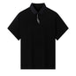 Men's High-end Casual Comfortable Solid Color Short-sleeved Top