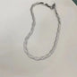 High-grade K Gold Cross Titanium Steel Necklace For Women