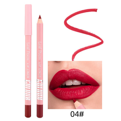 12 Color Matte Lipstick Lip Liner