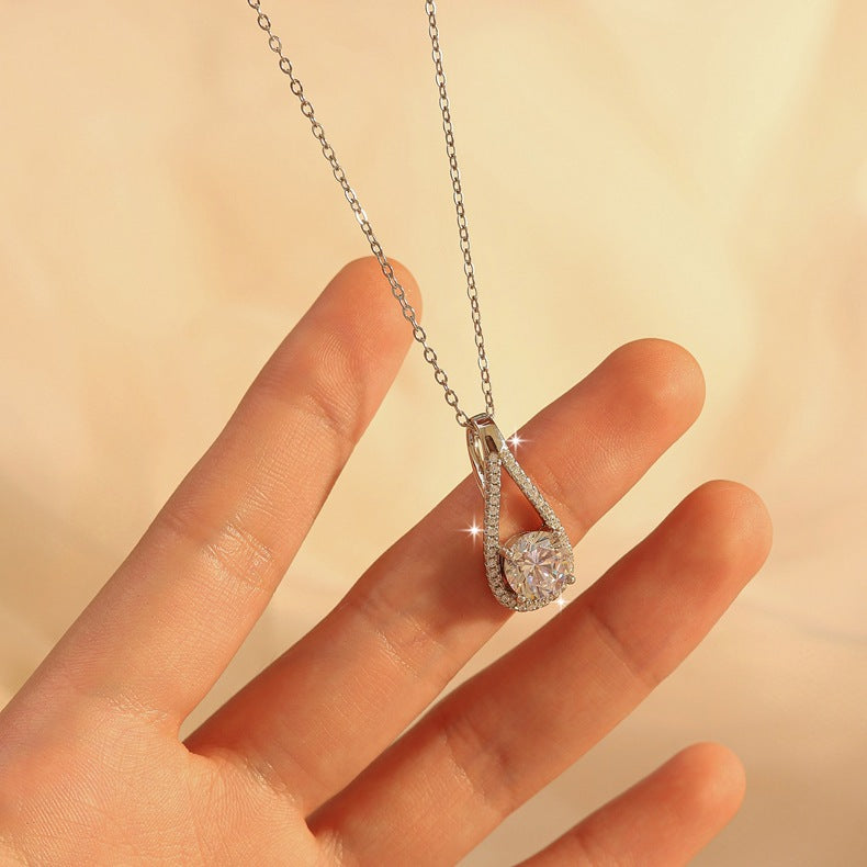 New S925 Sterling Silver Necklace For Women