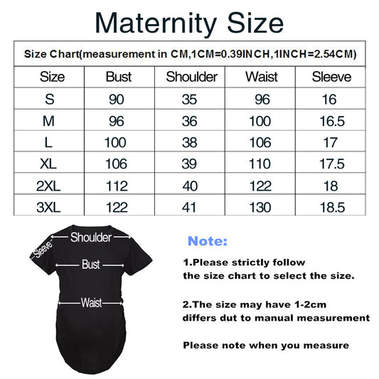 Christmas Cartoon Snowman Print Maternity Dress Summer Plus Size Maternity Short-sleeved T-shirt